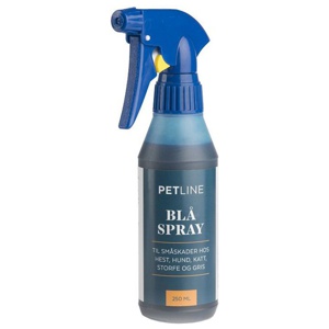 Petline blå spray 250 ml produktbilde