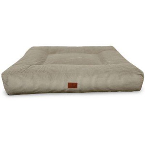 Petliving orthopädisches Hundebett Mara XXL aus Cord 120 x 100 cm beige Produktbild