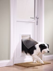 Hunddörr PetSafe Staywell Vit Aluminium L produkt bild