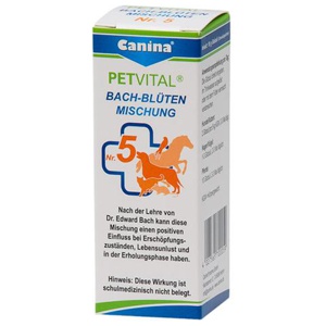 Petvital Bachblüten Nr.5 Globuli vet. (für Tiere), 10 g Globuli Produktbild