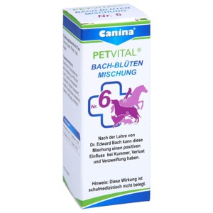 Petvital Bachblüten Nr.6 Globuli vet. (für Tiere), 10 g Globuli Produktbild