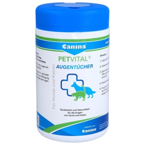 Petvital Feuchttücher für Augen, 120 St Tücher Produktbild