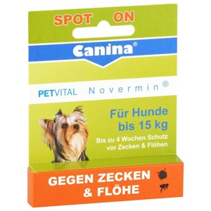PETVITAL Novermin flüssig f.Hunde bis 15 kg Produktbild
