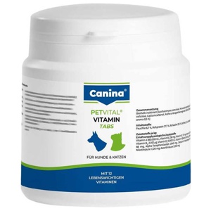 Petvital Vitamin Tabs vet. (für Tiere), 50 St Tabletten Produktbild