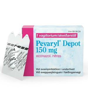 Pevaryl Depot, vagitorium 150 mg 1 st produkt bild