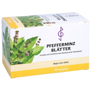 PFEFFERMINZBLÄTTER Tee Filterbeutel Produktbild