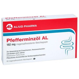 PFEFFERMINZÖL AL 182 mg magensaftres.Weichkapseln Produktbild