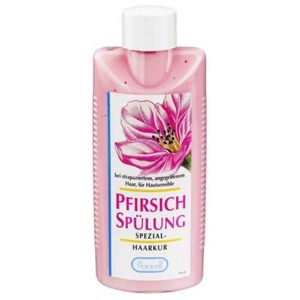 Pfirsich Medicinal Haar Spülung Floracell, 200 ml Lösung Produktbild