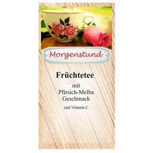 PFIRSICH-MELBA Früchtetee CHRÜTERMÄNNLI Produktbild