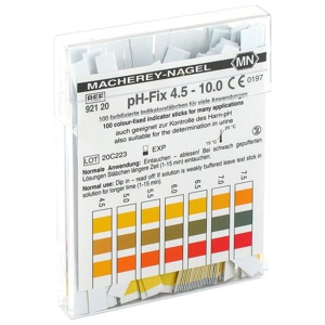 PH Fix Indikatorstäbchen pH 4,5 - 10, 100 St Stäbchen Produktbild