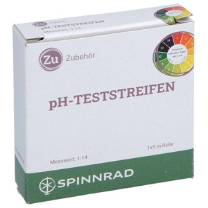 PH-TESTSTREIFEN pH 1-11 5 m Produktbild