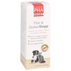 PHA Floh & Zecken Stopp 100 ml Spray Produktbild