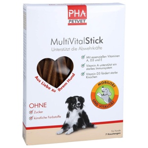 PHA MultiVitalStick für Hunde 7 St Kaudragees Produktbild