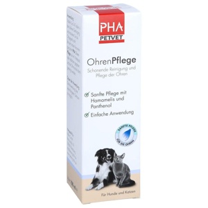 PHA OhrenPflege Tropfen für Hunde 100 ml Tropfen Produktbild