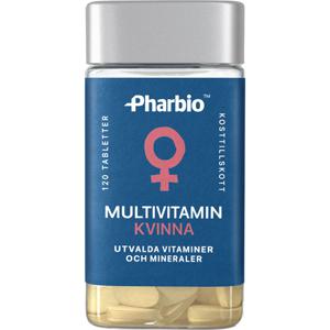 Multivitamin Kvinna 120 tabletter produkt bild