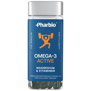 Pharbio Omega-3 Active 110 kapslar produkt bild