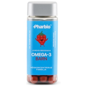 Pharbio Omega-3 Barn 70 kapsler produktbillede