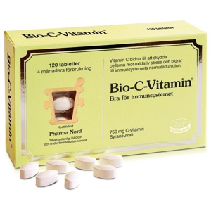 Pharma Nord Bio C-Vitamin, 120 tabl produkt bild