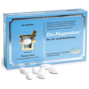 Pharma Nord Bio-Magnesium 60 tabletter produkt bild