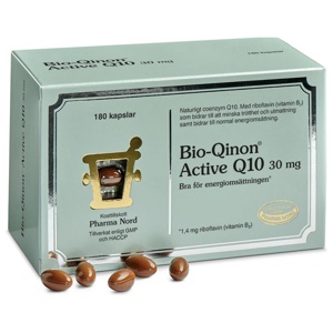 Pharma Nord Bio-Qinon Active Q10 30 mg, 180 kaps produkt bild