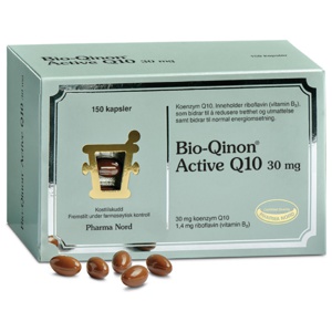 Pharma Nord Bio-Qinon Active Q10 30 mg kapsler, 150 stk. produktbilde
