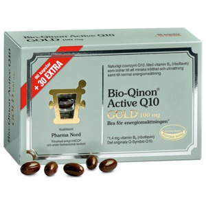 Pharma Nord Bio-Qinon Active Q10 Gold 100 mg 90+30 kapslar produkt bild