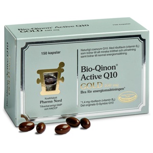 Pharma Nord Bio-Qinon Active Q10 Gold, 150 kaps produkt bild