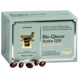 Pharma Nord Bio-Qinon Q10 GOLD 100 mg kapsler, 150 stk. produktbilde