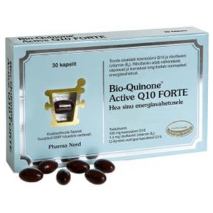 Pharma Nord Bio-Quinone Q10 100mg Forte kapslid N30 toote pilt