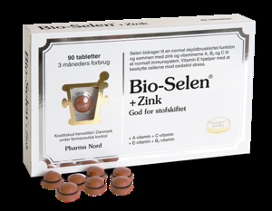Pharma Nord Bio-Selen+Zink 90 tabletter produktbillede