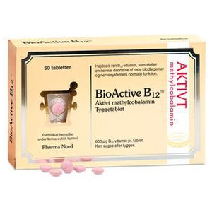 Pharma Nord BioActive B12 60 tabletter produktbillede