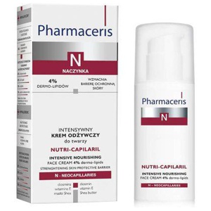 Pharmaceris N Nutri-Capilaril näokreem laienenud kapillaaridega nahale 50 ml toote pilt