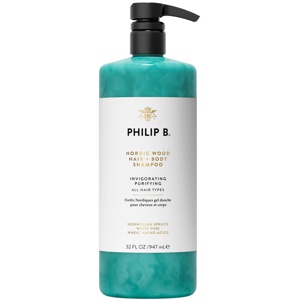 Philip B Nordic Wood One Step Shampoo 947 ml produktbillede