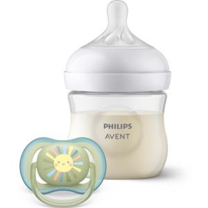 Philips Avent Baby Gift Set, 1 flaska Natural Response, 1 Ultra Air napp produkt bild