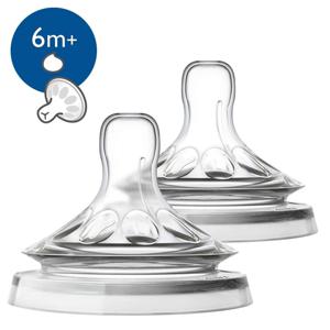 Dinapp med större hål 6m+ 2-pack - Philips Avent Natural produkt bild