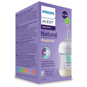 Philips Avent Natural Response tåteflaske AirFree 125 ml produktbilde
