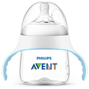 Philips Avent Natural Träningsmugg 150ml, Blå/Vit SCF263/61 produkt bild