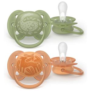 Philips Avent Pacifier ultra soft SOOTHER SOFT 18+ mån 2-pack produkt bild