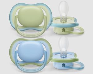 Philips Avent Philips Avent Ultra Air-Napp 0-6 mån Grön/Blå produkt bild