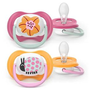 Philips Avent Ultra Air Napp 6-18&nbsp;mån 2-pack produkt bild