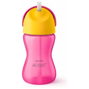 Philips Avent sugerørskop (12 mdr+) 300ml - Pink produktbillede