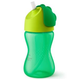 Philips Avent Sugrörsmugg Bendy Grön & Lime 300 ml produkt bild