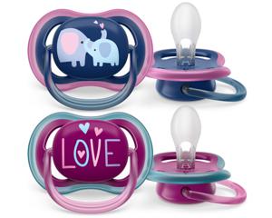 Philips Avent Ultra Air Napp 18+ månader Lila & Blå 2-pack produkt bild