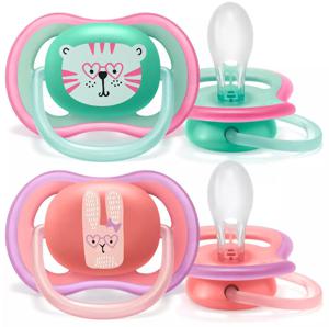 Philips Avent Ultra Air-Napp 18m+ Rosa produkt bild