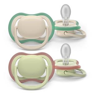 Philips Avent Ultra Air Napp 6-18&nbsp;mån 2-pack produkt bild