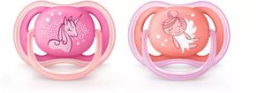 Philips Avent Ultra Air-Napp 6-18 mån 2-pack Blå produkt bild