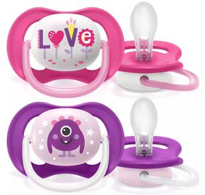 Philips Avent Ultra Air-Napp 6-18 mån Rosa/Lila produkt bild