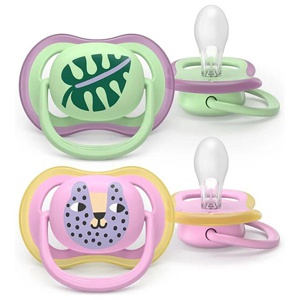 Philips Avent Ultra Air Napp Grön & Rosa 6-18&nbsp;mån 2-pack produkt bild