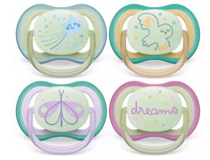 Philips Avent Ultra Air Night-Napp 0-6m produkt bild