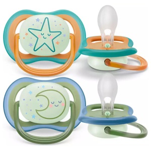 Philips Avent Ultra Air Night-Napp 18m+ Neutral produkt bild